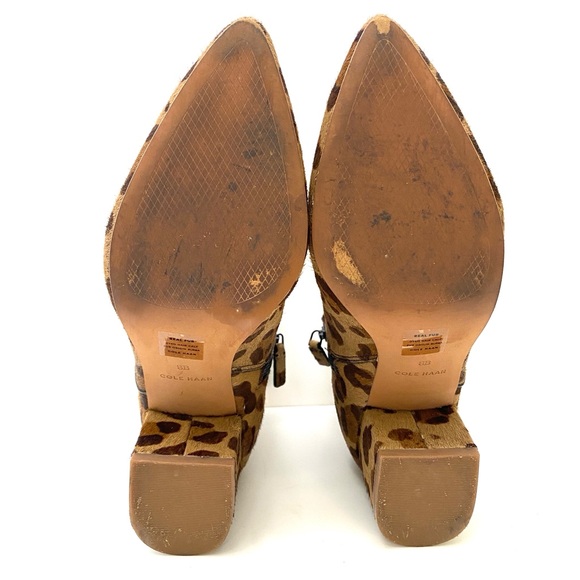 Cole Haan Women’s Elyse Leopard Print Ankle Bootie - Picture 11 of 14